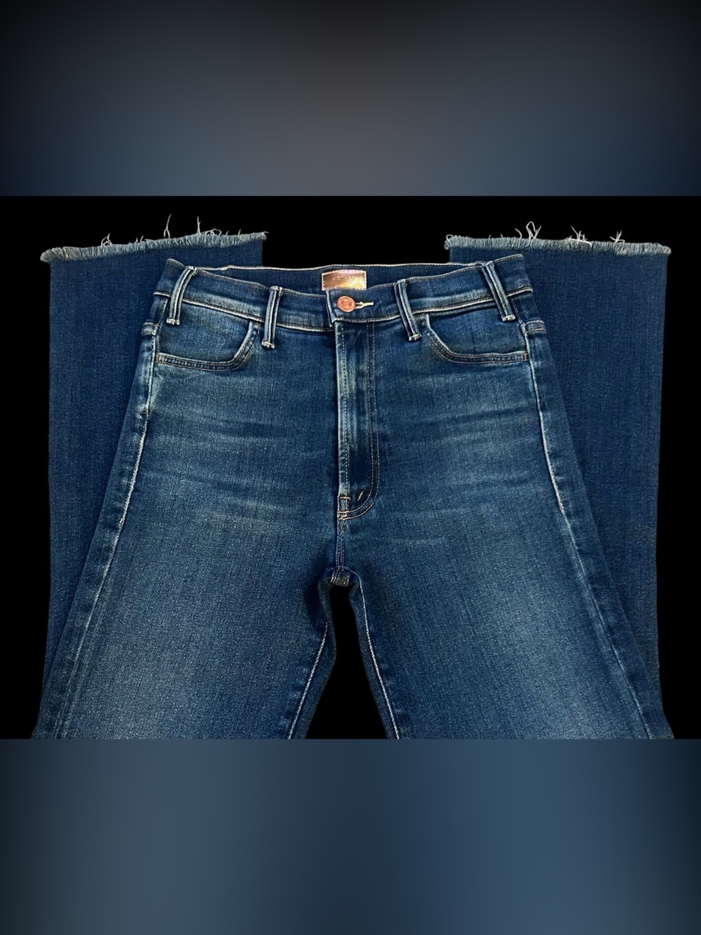 MOTHER Hustler Ankle Fray, Size 26 - Picture 10 of 16